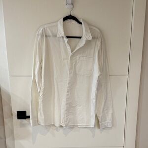lululemon athletica White Casual Button Down Shirt